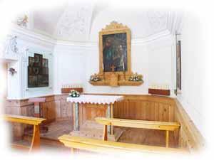 interno della chiesa della Beata Vergine del Caravaggio