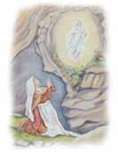 disegno posto sulla facciata della chiesa