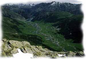 la valle vista da "li resia"
