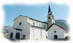 Esterno della Chiesa di SS Maria a Livigno Esterno della Chiesa di SS Maria a Livigno