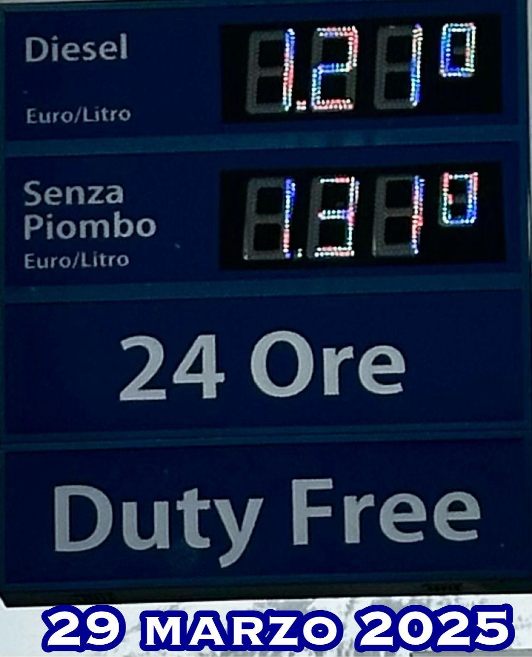 prezzo carburanti livigno