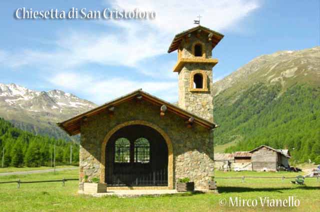 Chiesetta di San Cristoforo, piccola cappella alla Tresenda Chiesetta di S. Cristoforo