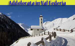 Chiesa dell'Addolorata in Val Federia - Livigno Chiesa dell'Addolorata in Val Federia - Livigno