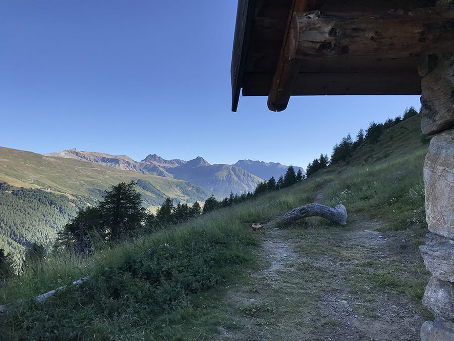 Panorama verso Saliente Panorama verso Saliente