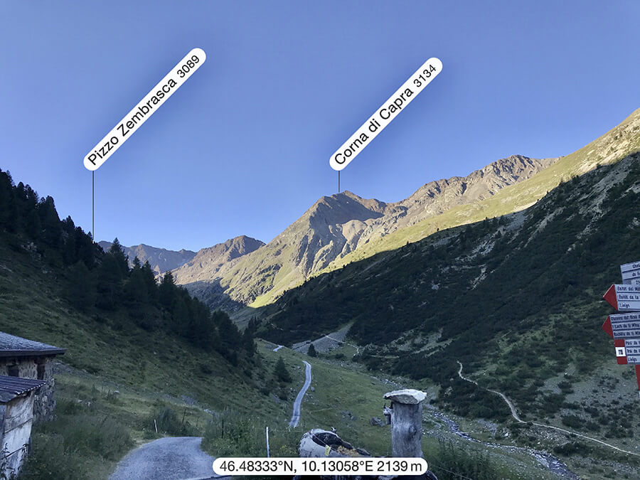 Valle delle Mine e le sue montagne Valle delle Mine e le sue montagne