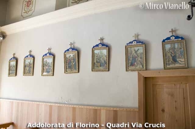 Chiesa della Madonna Addolorata di Florino - Livigno - stampe della Via Crucis