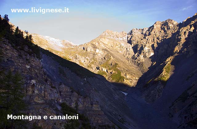 montagne a canaloni montagna e canaloni