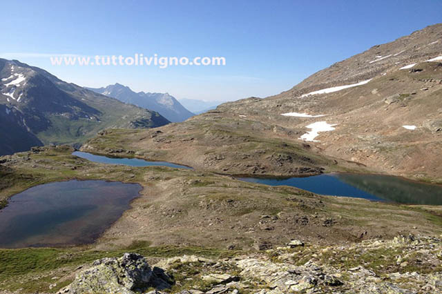 panoramica sui laghetti Laghetti della Forcola