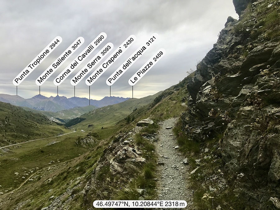 Primo tratto di sentiero Primo tratto di sentiero