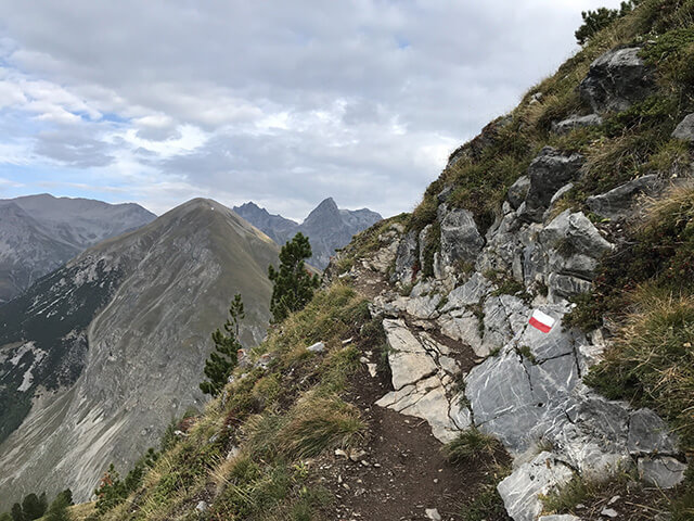 Un passaggio del sentiero   Un passaggio del sentiero