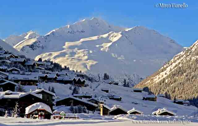 Il monte Vago e la Teola Livigno - Il Monte Vago