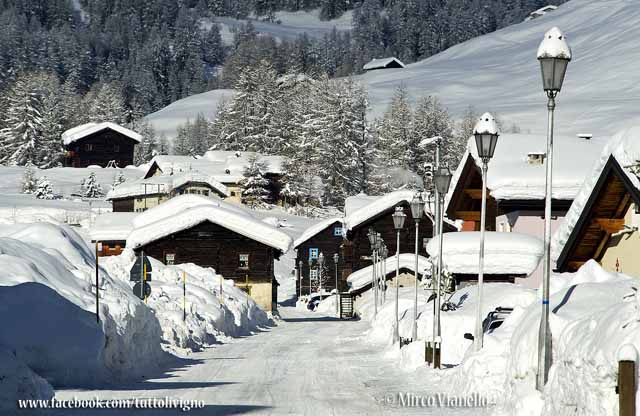 La via Canton a Livigno Livigno - Via Canton