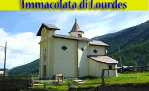 Chiesa della Immacolata di Lourdes - Livigno - Localita' Tresenda Chiesa della Immacolata di Lourdes - Livigno
