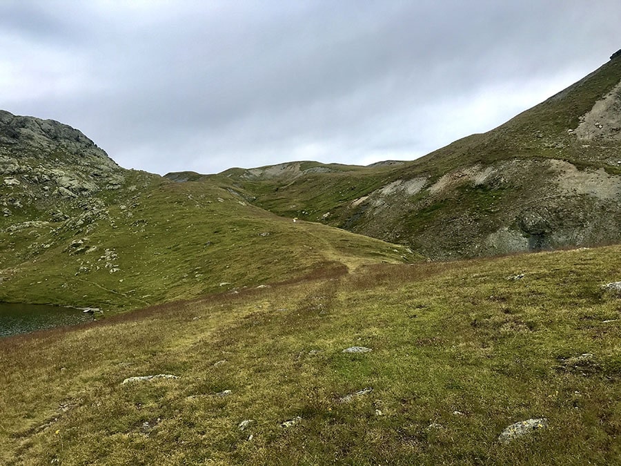 Primo tratto di sentiero fino alla bocchetta Primo tratto di sentiero fino alla bocchetta
