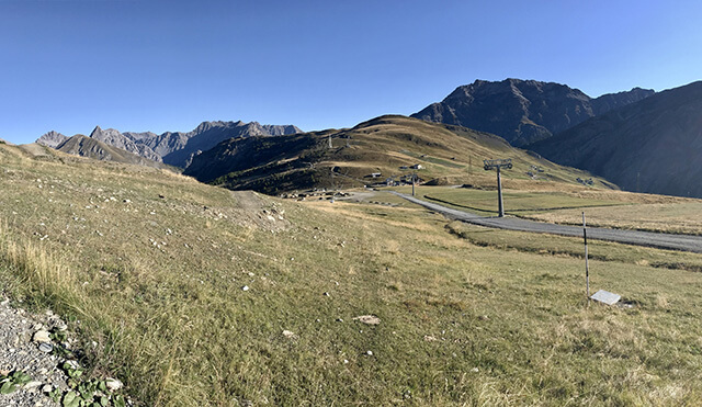 guardando verso il Crap dala Parè  