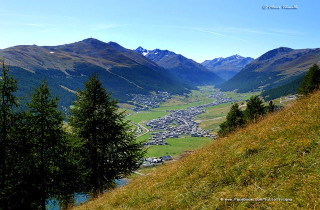 panorama dal baitel di Staur