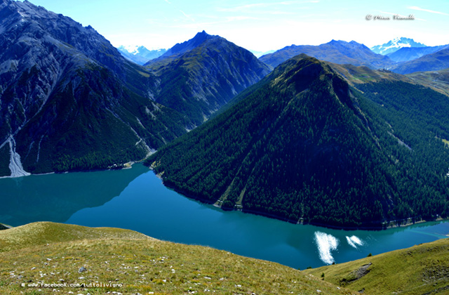 il lago di livigno verso Val Alpisella