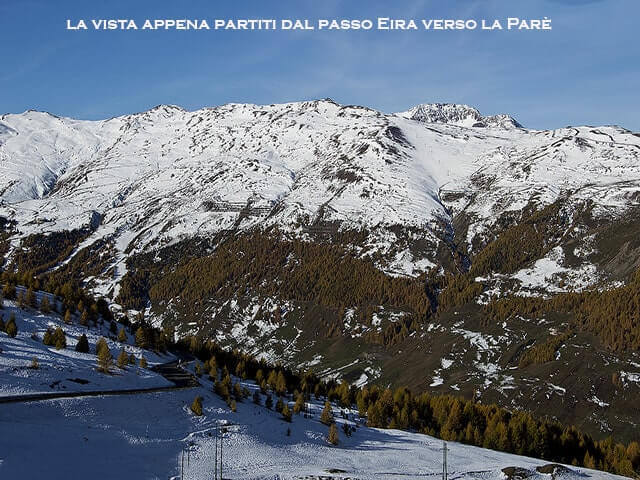 uno scorcio appena dopo le prime rampe