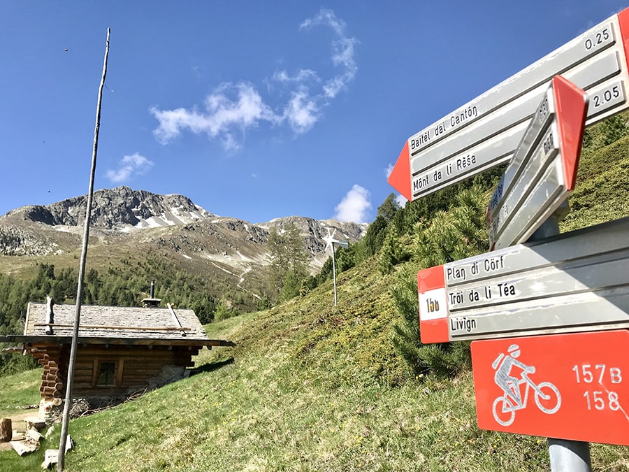 In particolare per la cima del Monte le Rezze (Madonon) raggiungibile in due ore e mezza di buon cammino