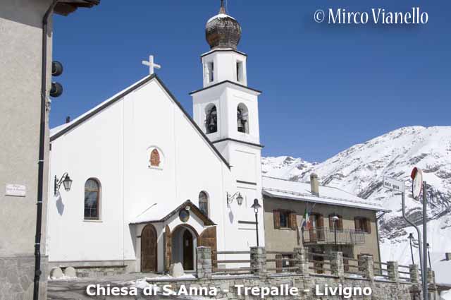 esterno della Chiesa di Sant'Anna a Trepalle Chiesa di Sant'Anna - Trepalle