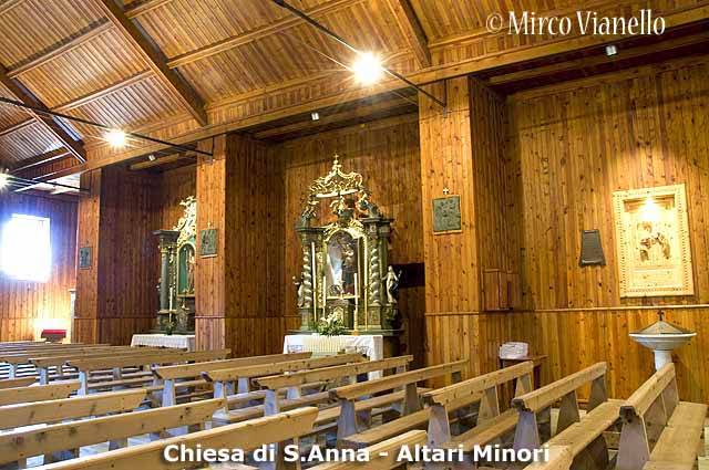 Chiesa di Sant'Anna - Trepalle - Altari Minori Chiesa di Sant'Anna - Trepalle - altari minori