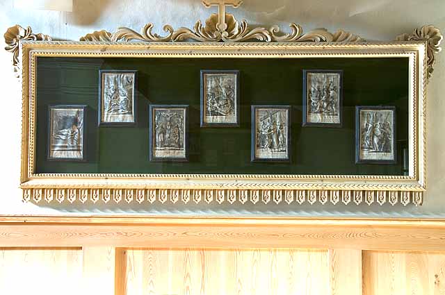 Chiesa di Sant'Antonio Abate - Livigno - quadretti Via Crucis 