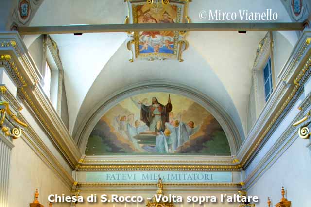 Chiesa di San Rocco - volte sopra l'altare