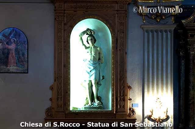 Chiesa di San Rocco - Livigno - San Sebastiano 