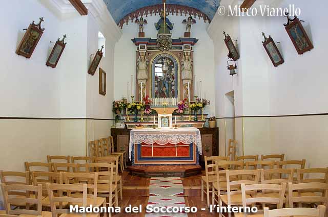 Chiesa della Madonna del Soccorso - Trepalle - L'interno