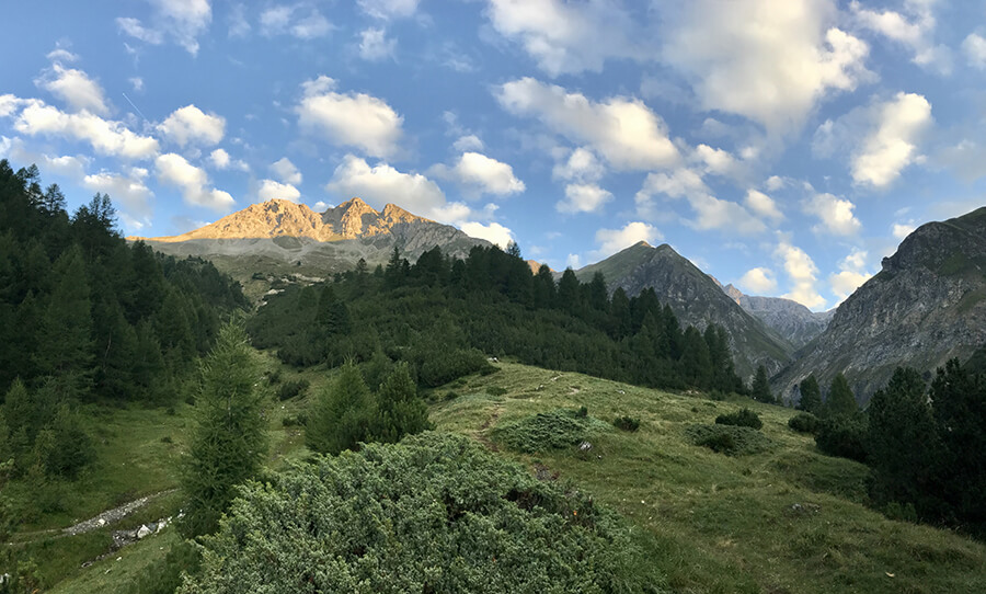 Arrivo al Plan da la Pontiglia 