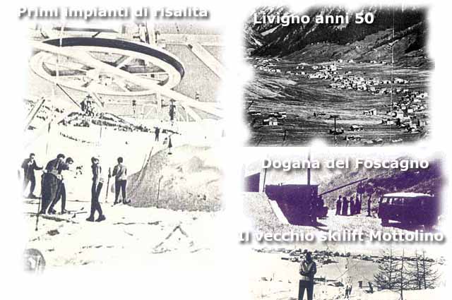 Livigno - turismo anni 50