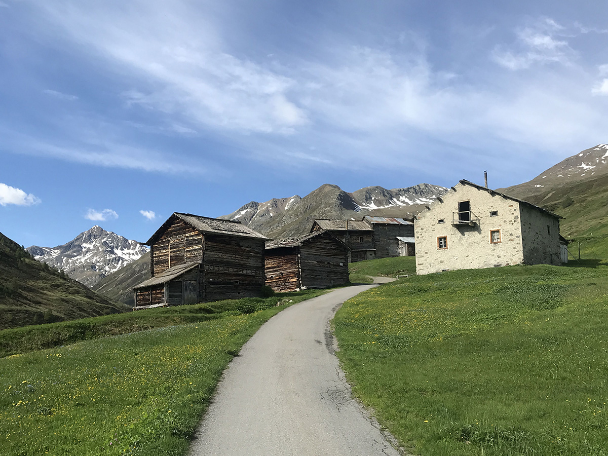 Vallaccia a Trepalle - le prime baite Vallaccia a Trepalle - le prime baite