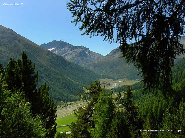 salendo per la Valle del Monte il panorama verso la valle del Vago Valle del Monte - panorama verso il Vago