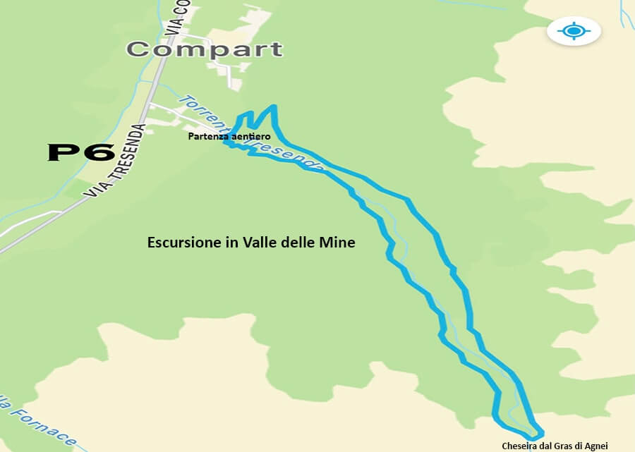Percorso Valle delle Mine