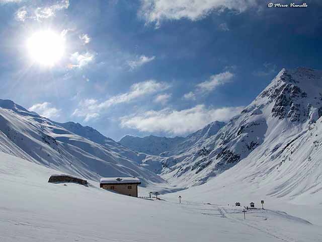 Valle delle Mine - vista invernale